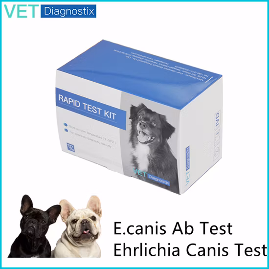 Ehrlichiose-Schnelltest-Kit Ehrlichia Canis-Schnelltest-Kit für Hunde
